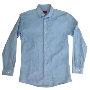 HUGO BOSS - Men - L/S Dress Shirt - Slim Fit - Blue - Medium